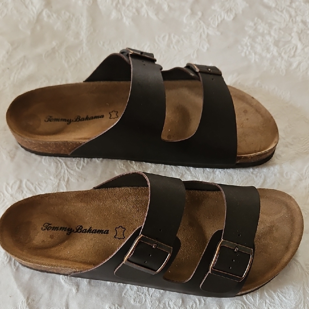 Tommy Bahama Black Sandals